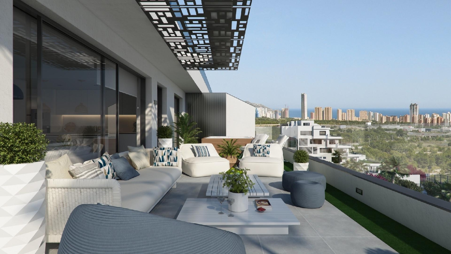  till salu enrumslägenhet Golf Bahía Marina Baixa 6