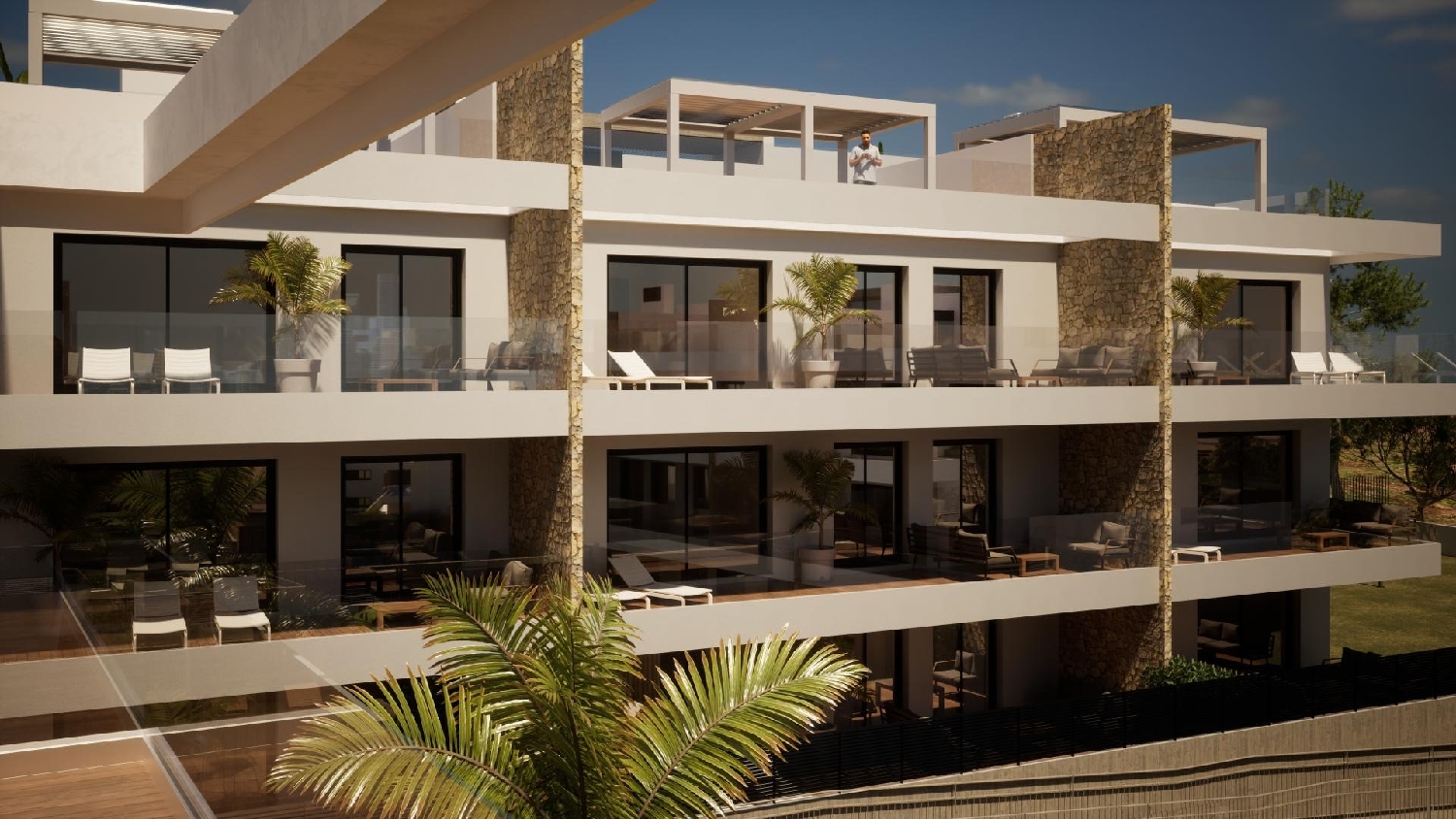  till salu enrumslägenhet Golf Bahía Marina Baixa 6