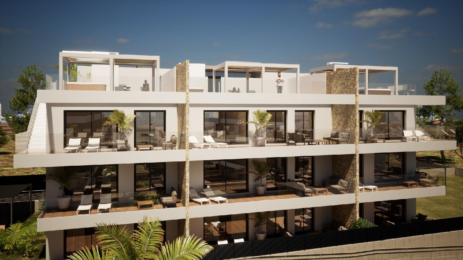  till salu enrumslägenhet Golf Bahía Marina Baixa 4