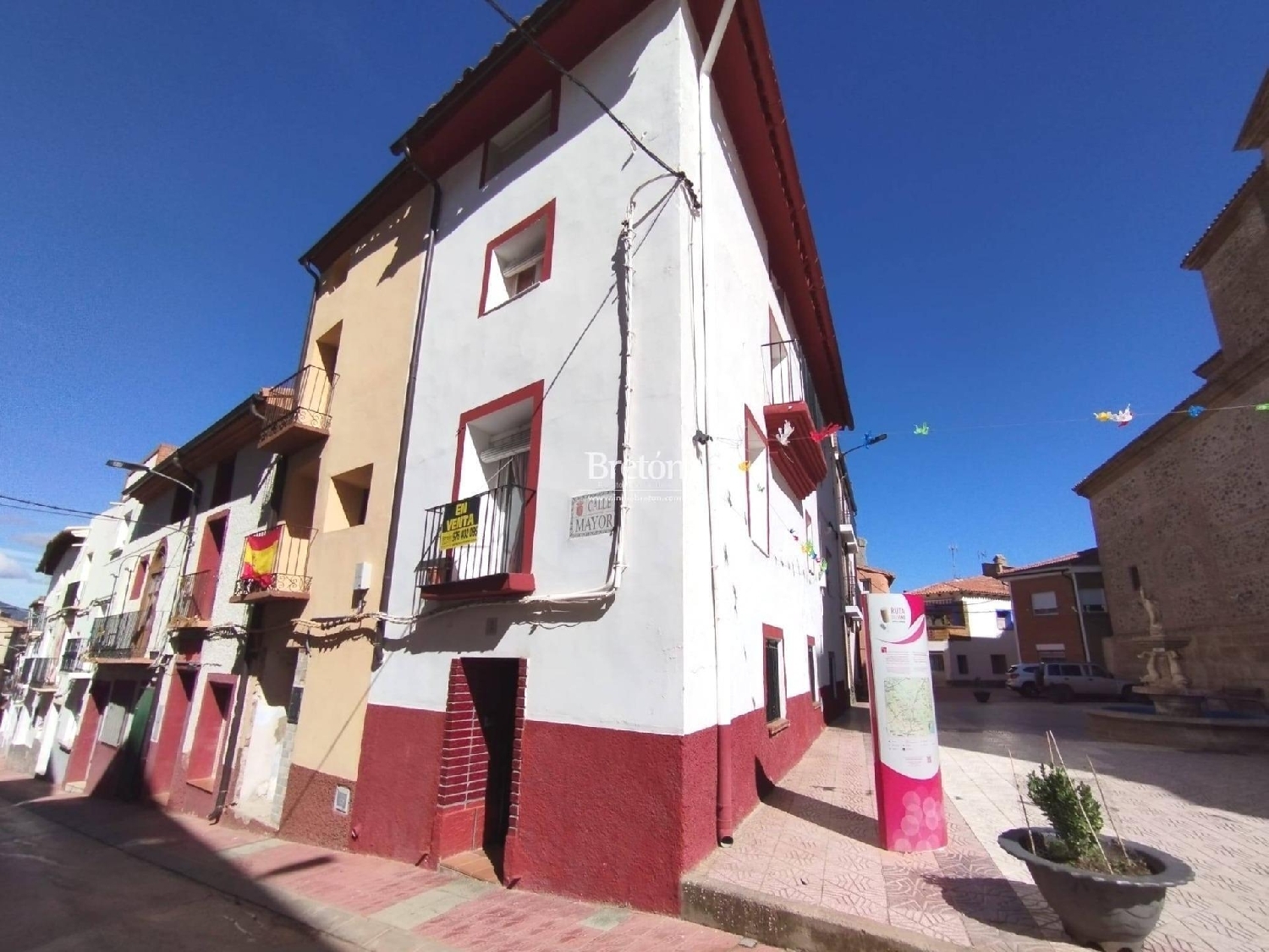  till salu radhus Aguaron Campo De Cariñena 2