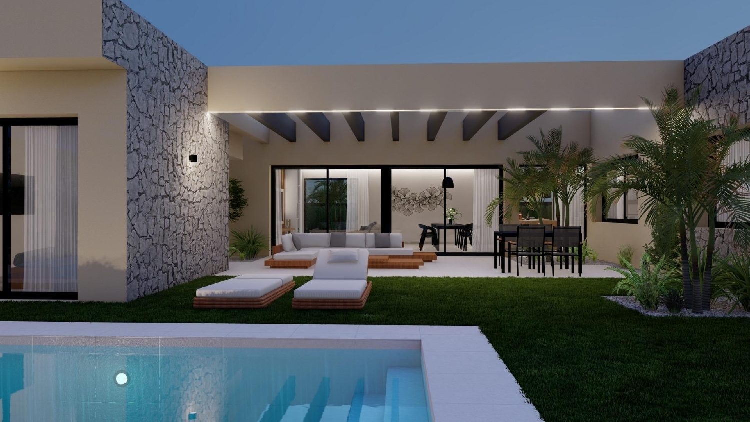  till salu villa El Palmero Campo De Cartagena 9