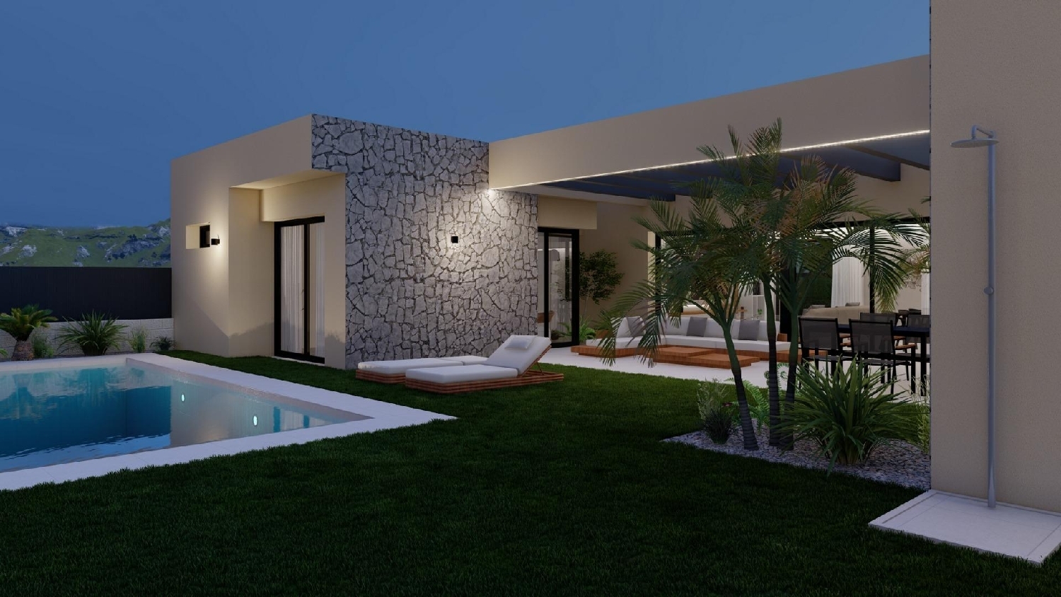 till salu villa El Palmero Campo De Cartagena 1