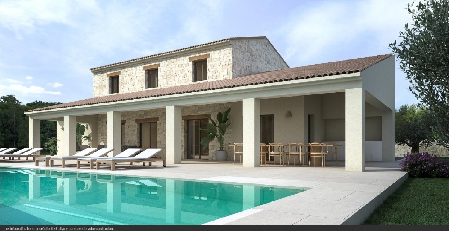  till salu villa Benimeit Marina Alta 3