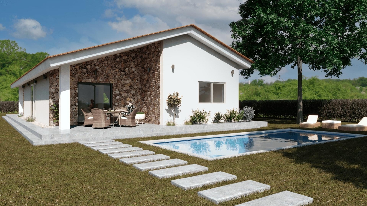  till salu villa Calar De La Santa Noroeste 1