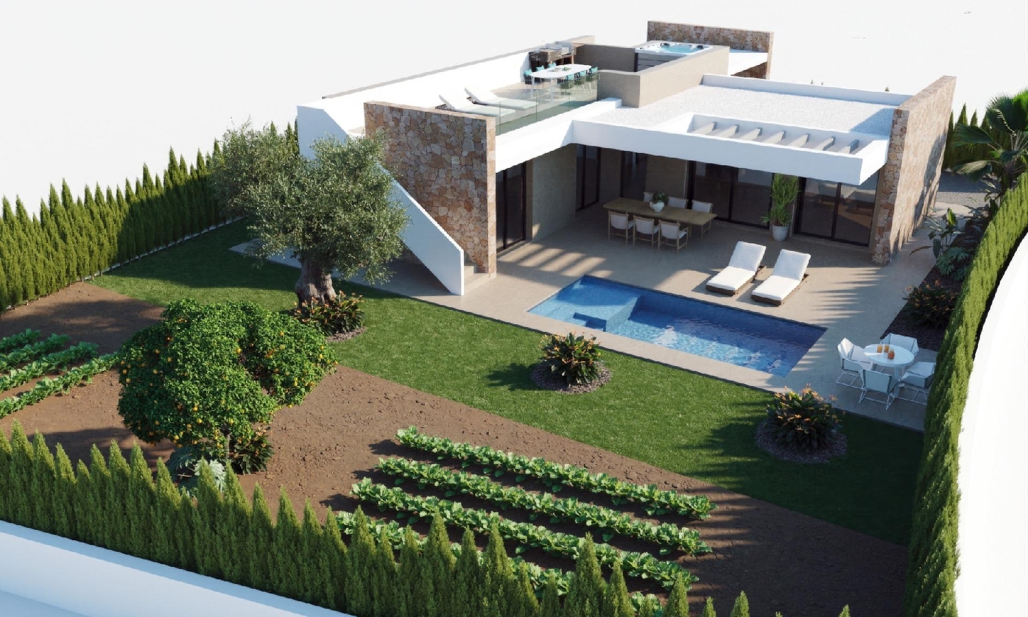  till salu villa Los Vivancos Campo De Cartagena 4