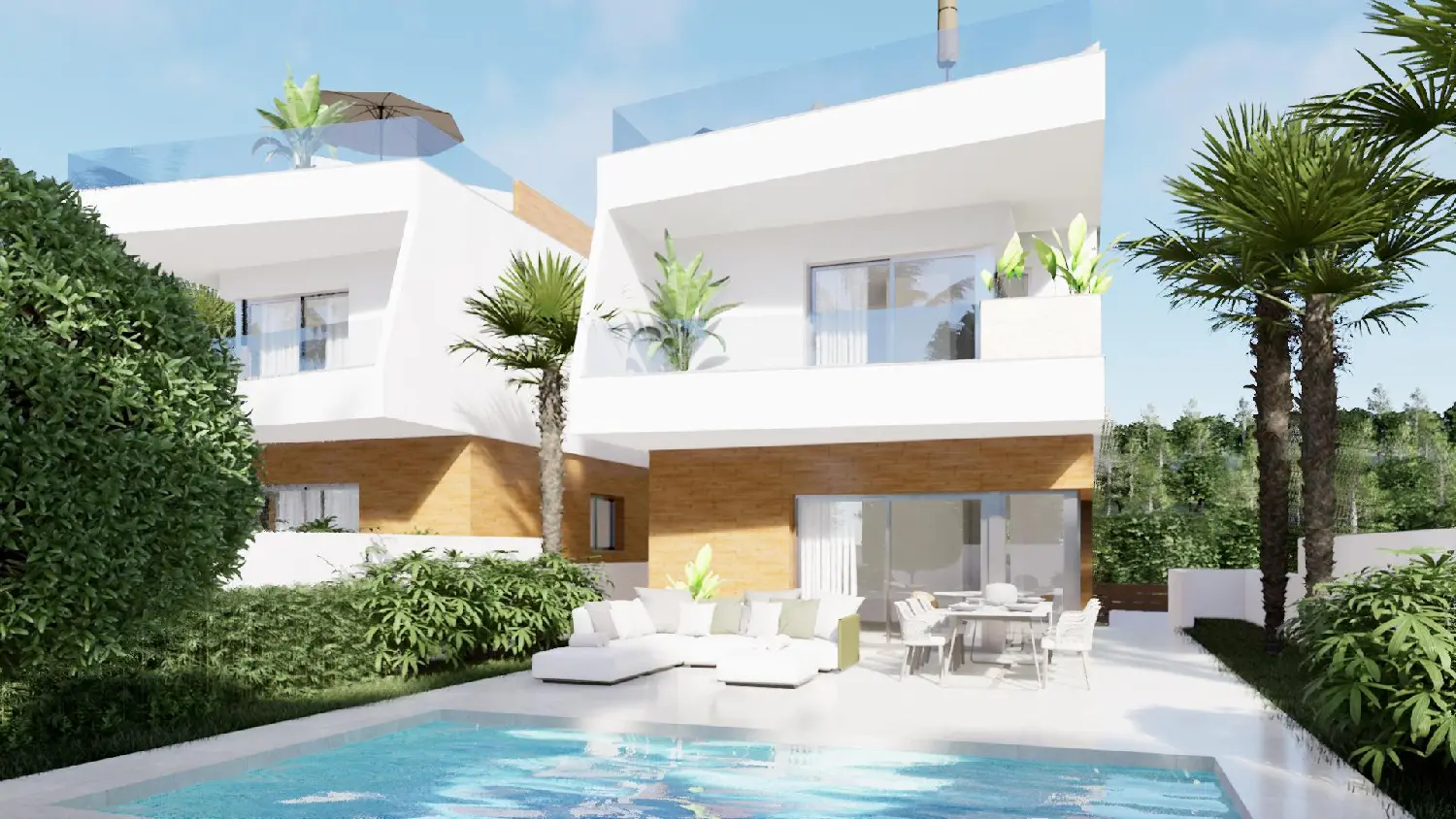 till salu villa Mil Palmeras Baix Segura 2