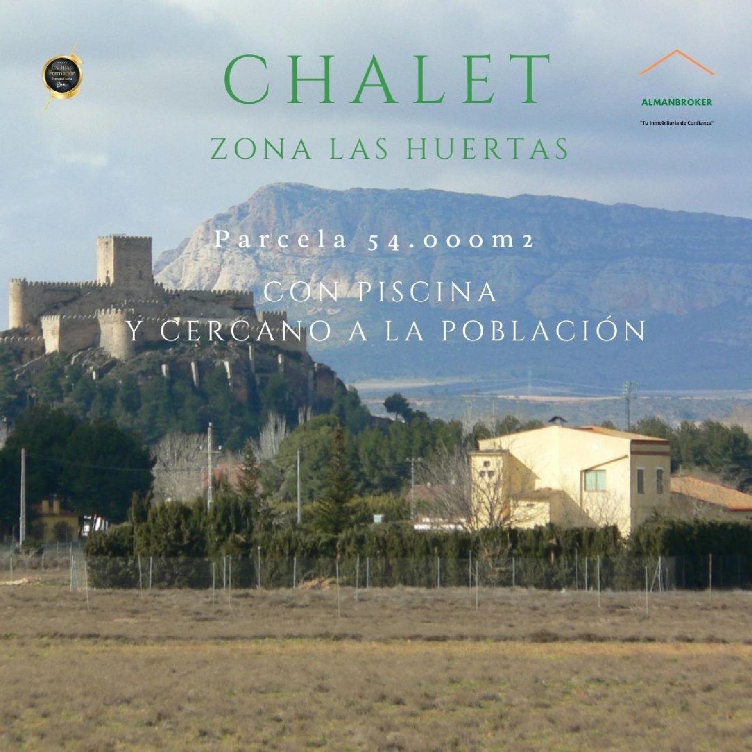  till salu villa Casas Del Campillo Monte Ibérico Almansa 1
