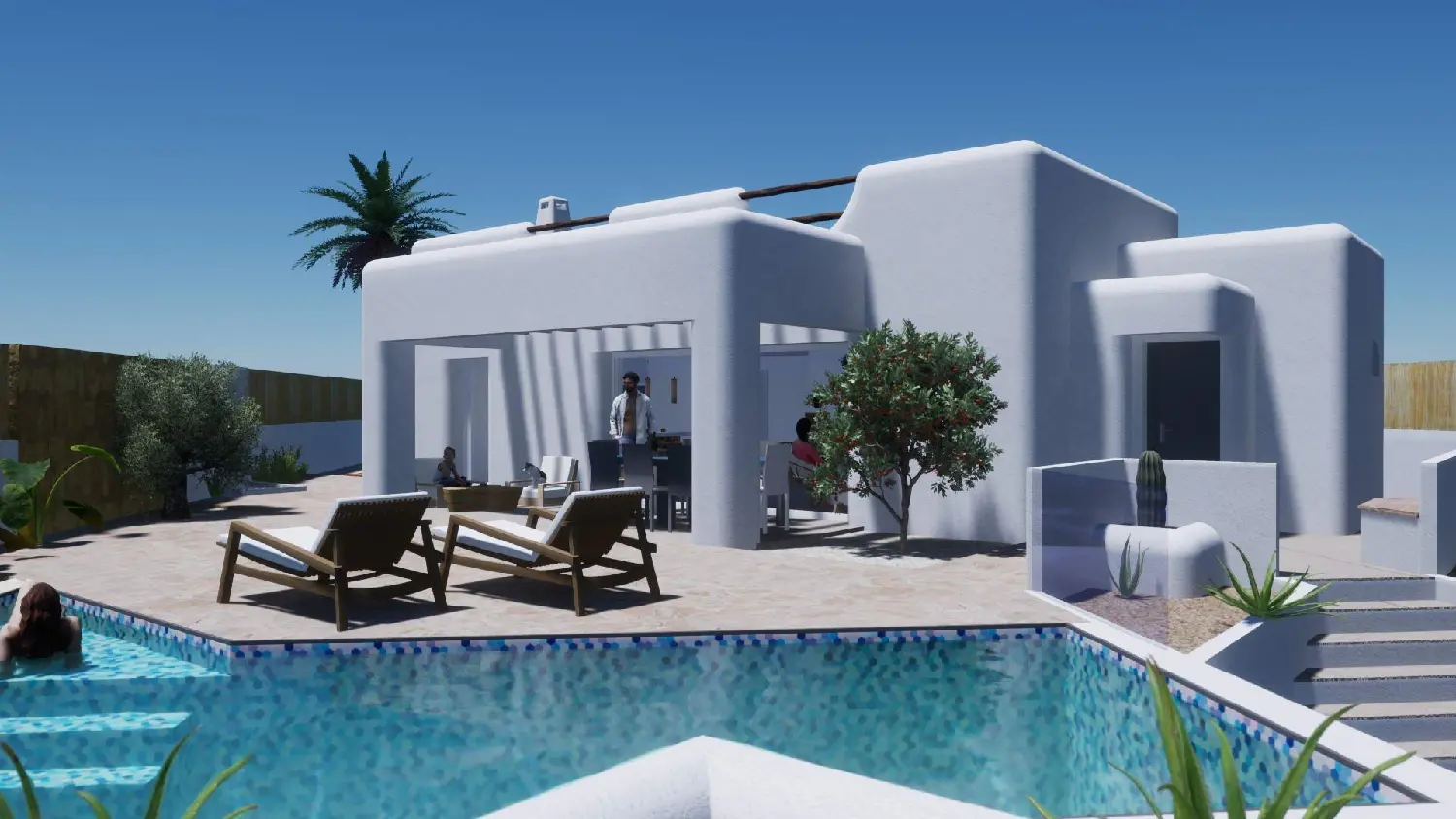  till salu villa Polop Marina Baixa 3