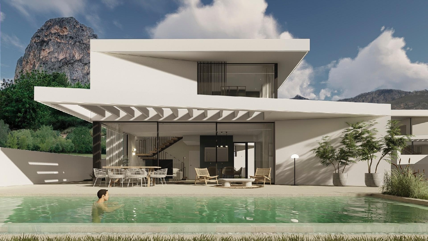  till salu villa Chirles Marina Baixa 4