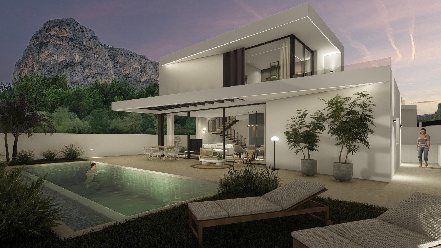  till salu villa Chirles Marina Baixa 3