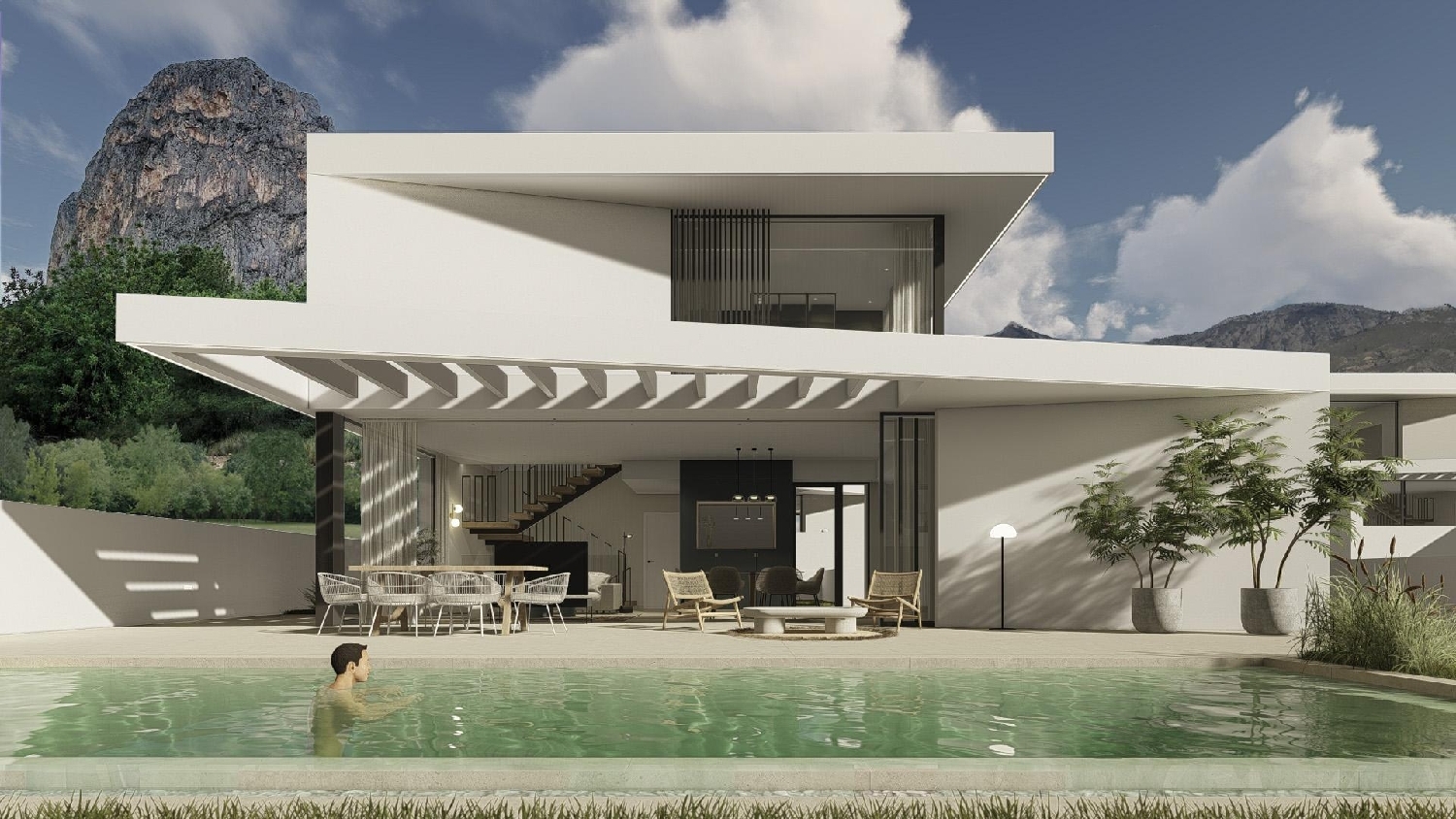  till salu villa Chirles Marina Baixa 2