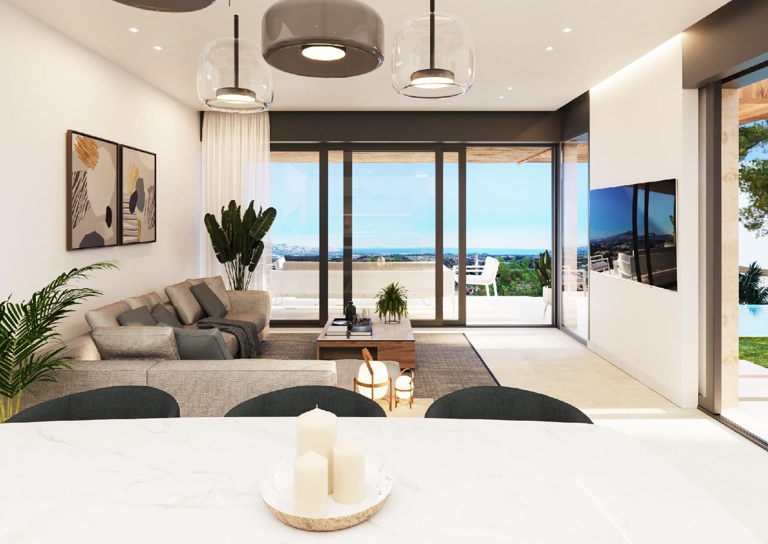  till salu villa Chirles Marina Baixa 4
