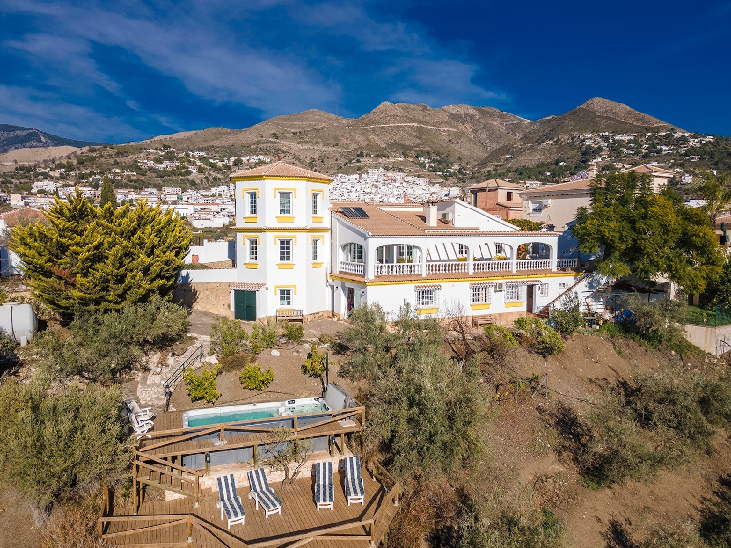 till salu villa Cómpeta Axarquía 2