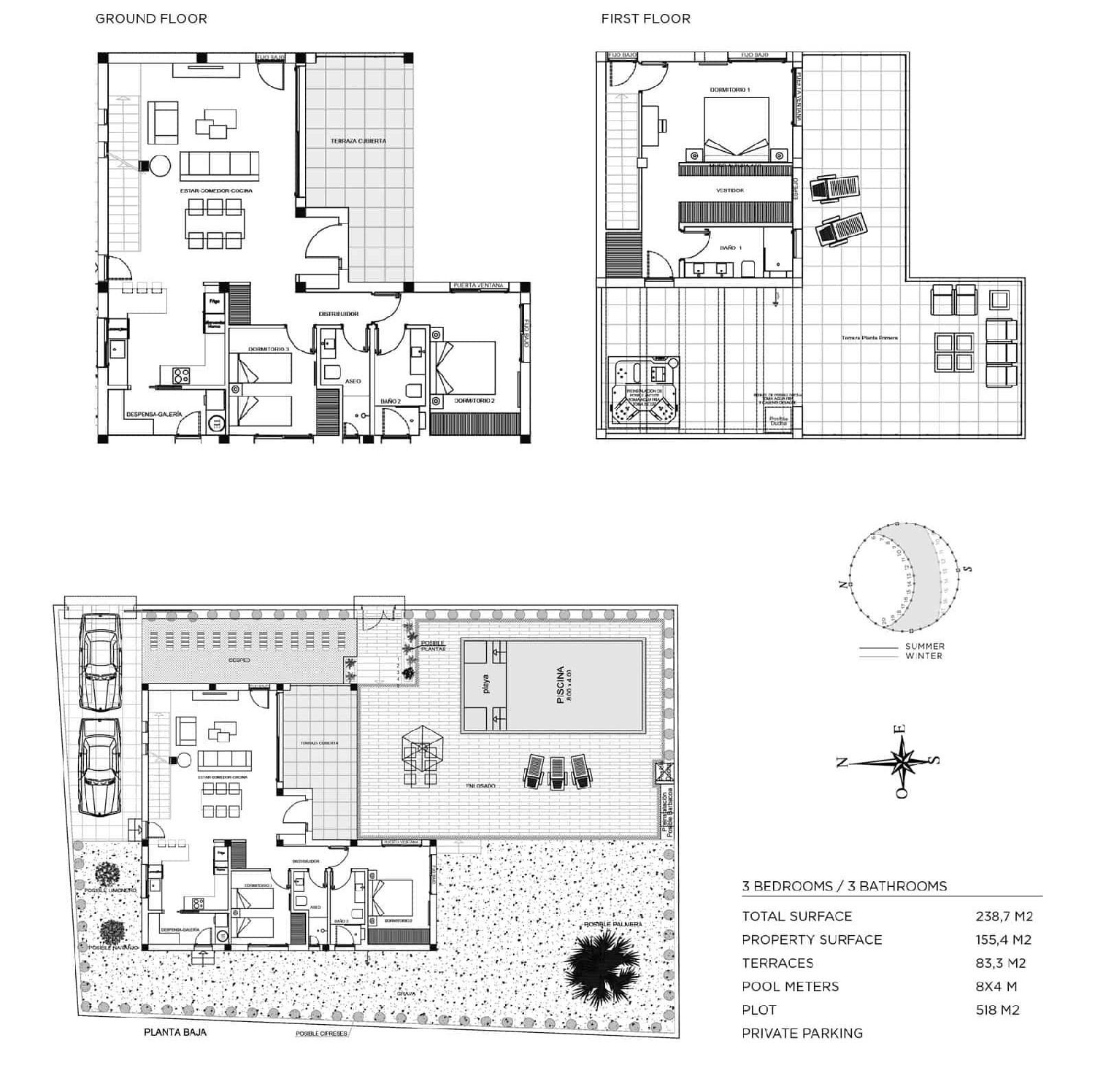  till salu villa Urbanización Benimar Baix Segura 40