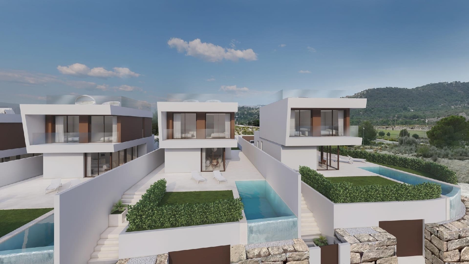 till salu villa Finestrat Marina Baixa 2