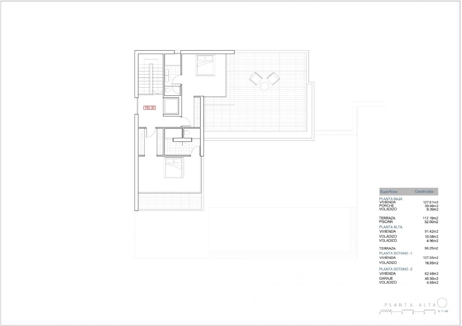  till salu villa Fustera Marina Alta 8