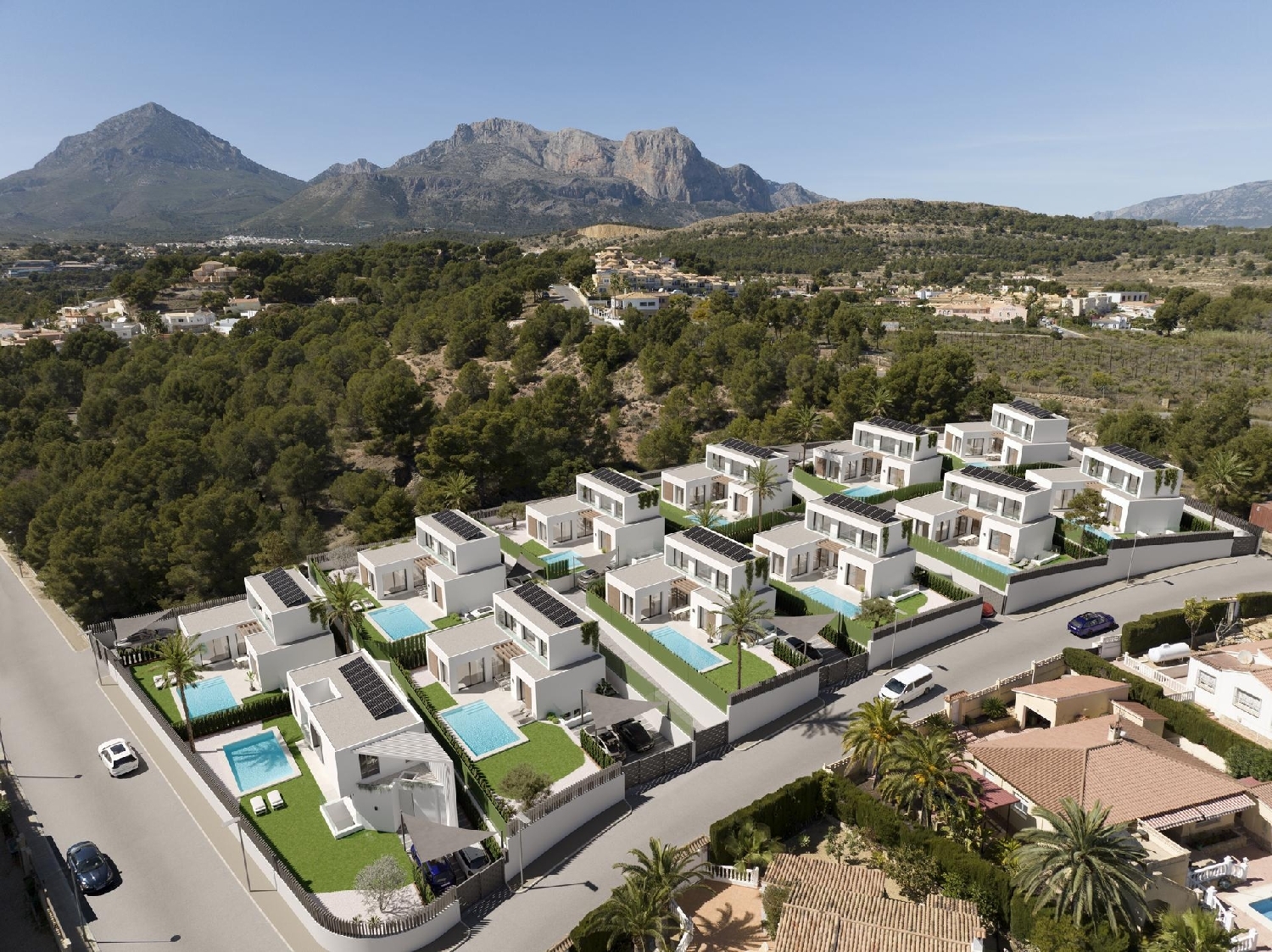  till salu villa La Estrada Marina Baixa 3