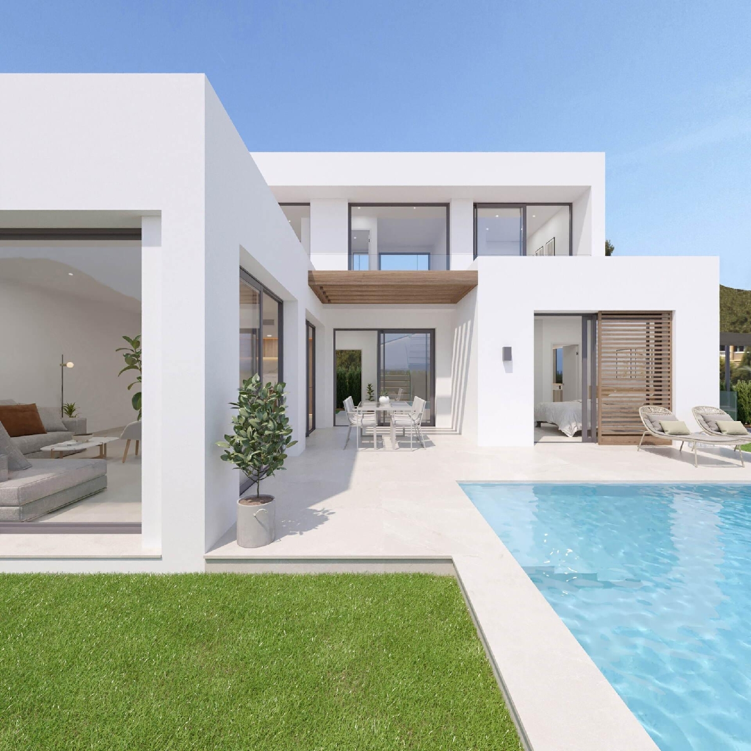  till salu villa La Estrada Marina Baixa 2