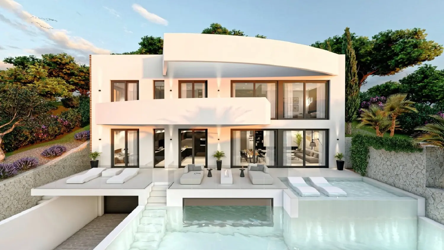  till salu villa La Olla Marina Baixa 1