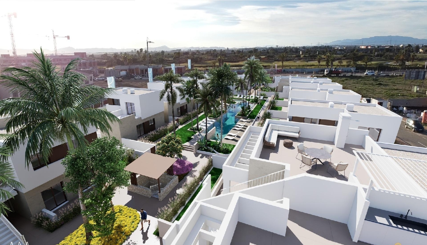  till salu villa Las Lomas Del Rame Mar Menor 7