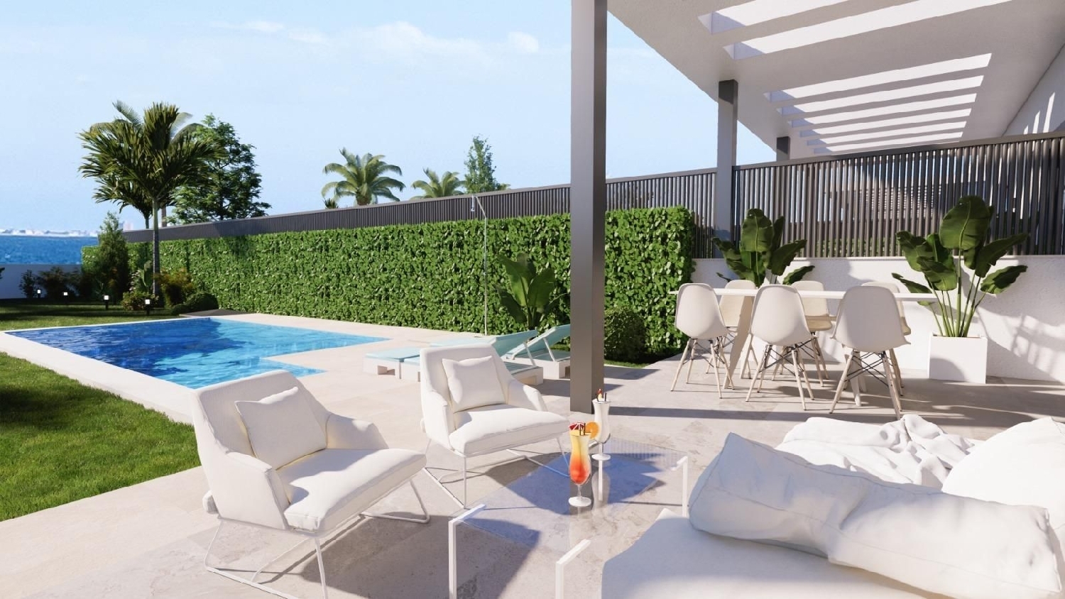  till salu villa Las Lomas Del Rame Mar Menor 9