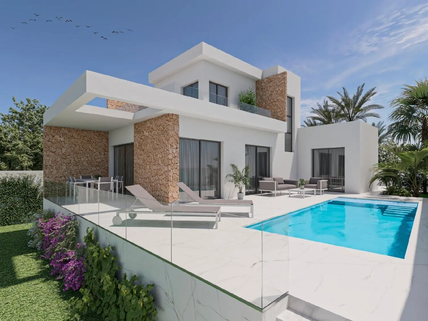  till salu villa Los Martínez Primer Barrio Baix Segura 1