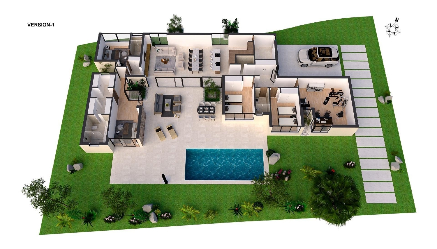  till salu villa Lo Baturno Campo De Cartagena 23