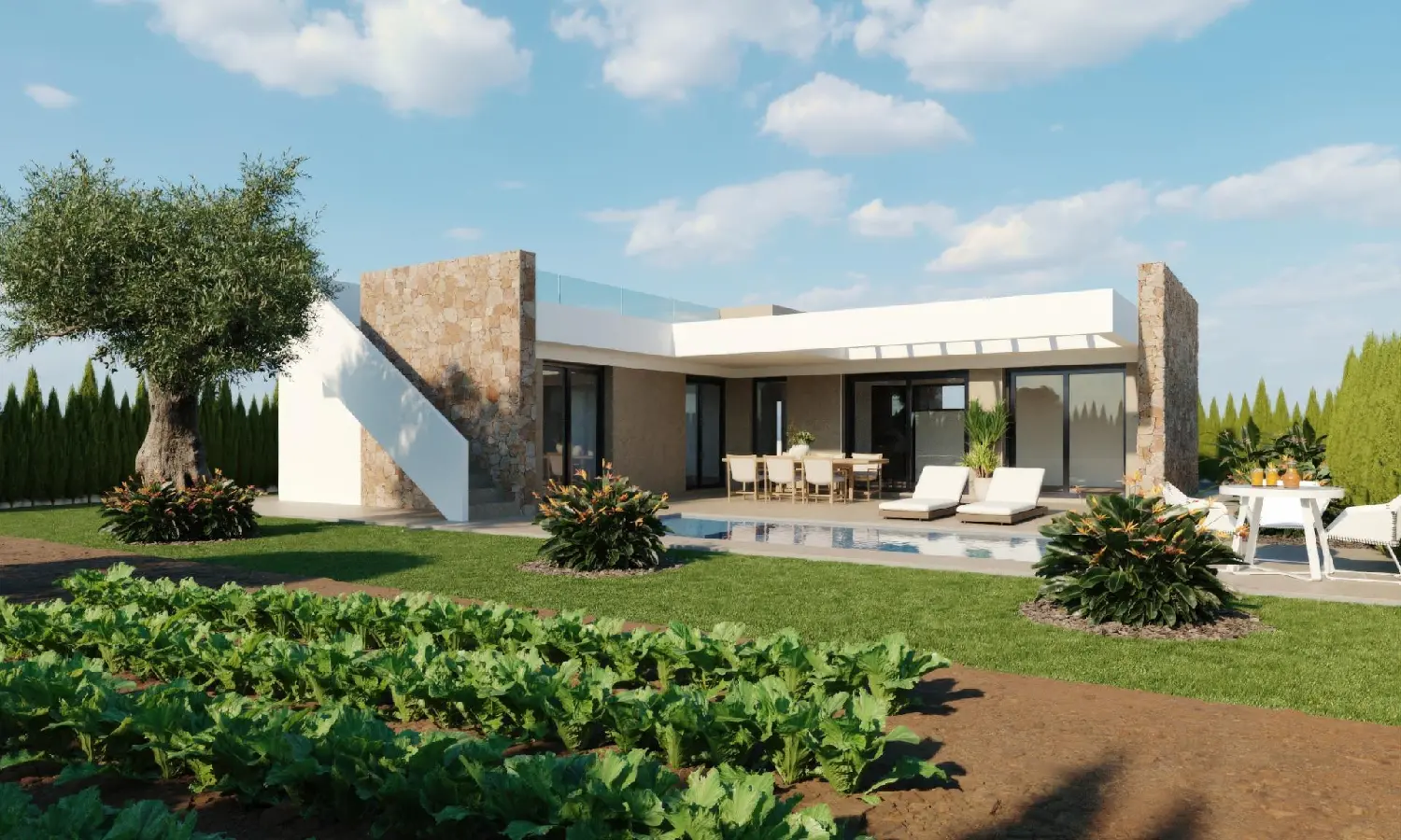  till salu villa Los Almagros Campo De Cartagena 2