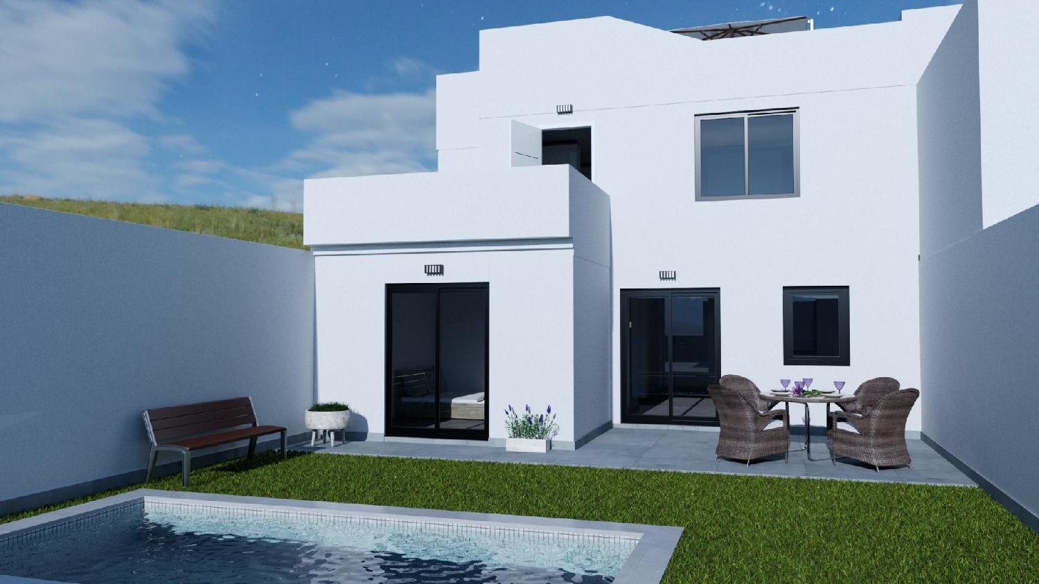  till salu villa Los Belones Campo De Cartagena 1