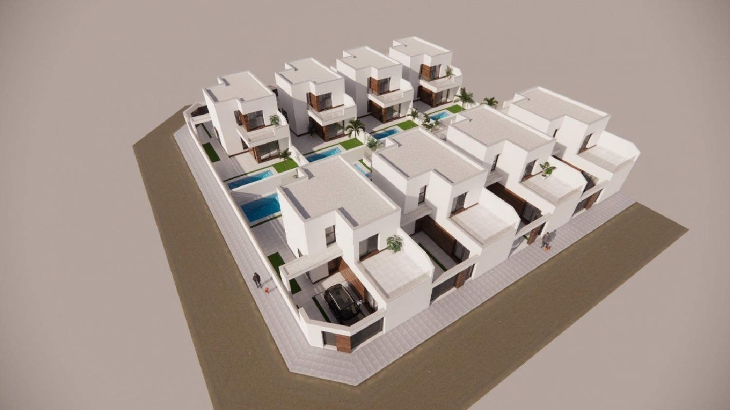  till salu villa Los Martínez Primer Barrio Baix Segura 6