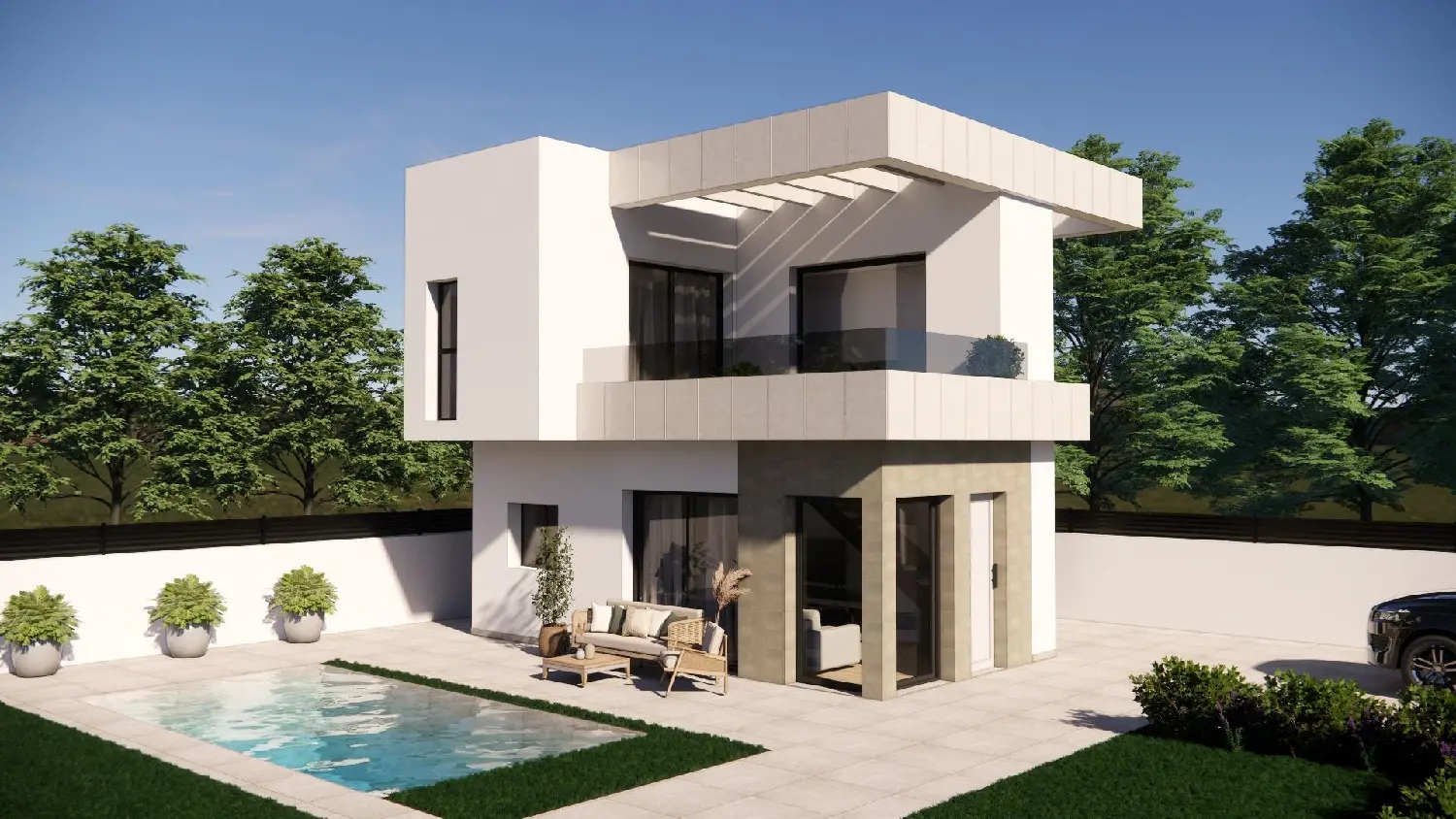  till salu villa Los Montesinos Baix Segura 1