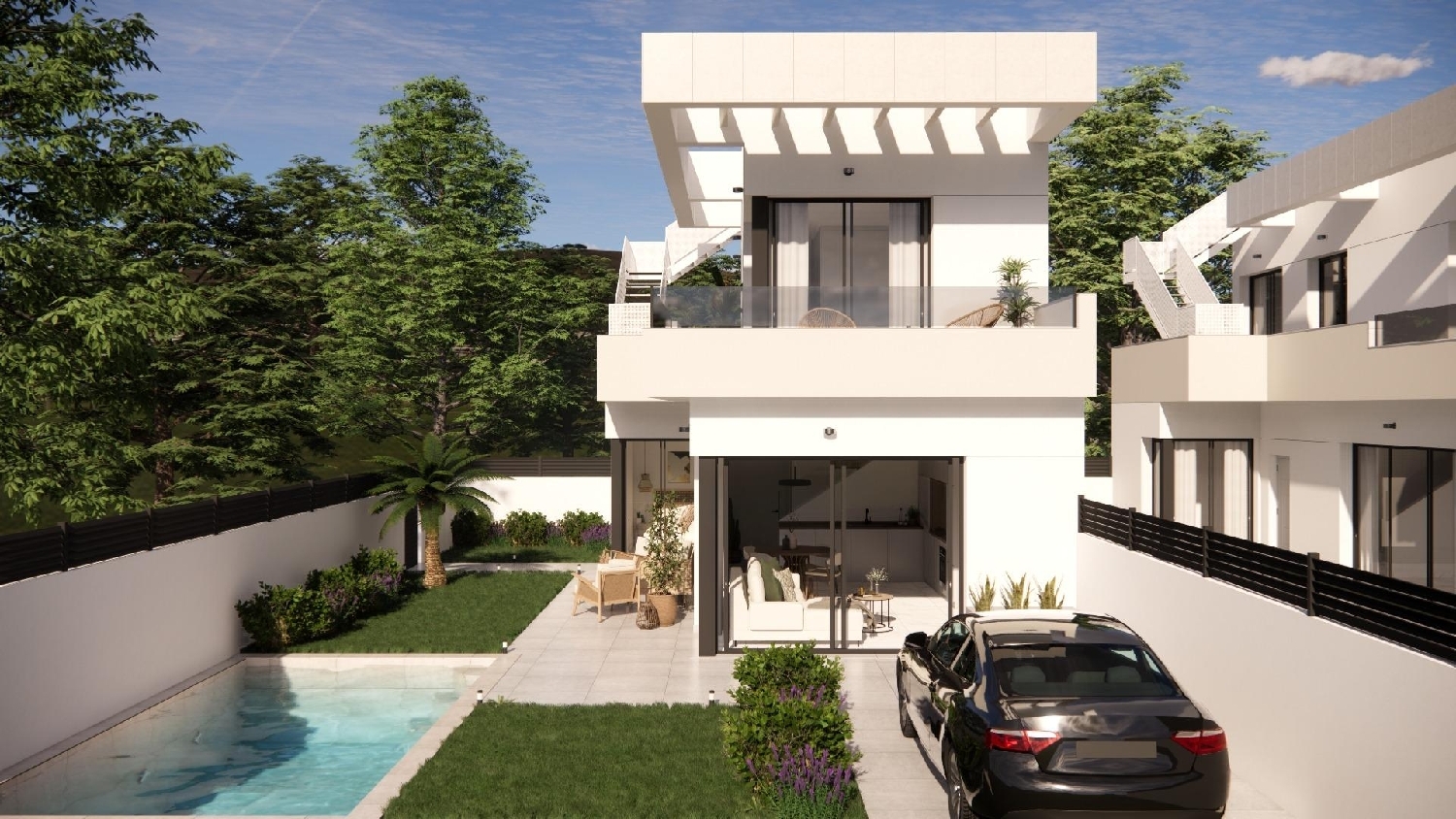 till salu villa Los Montesinos Baix Segura 2