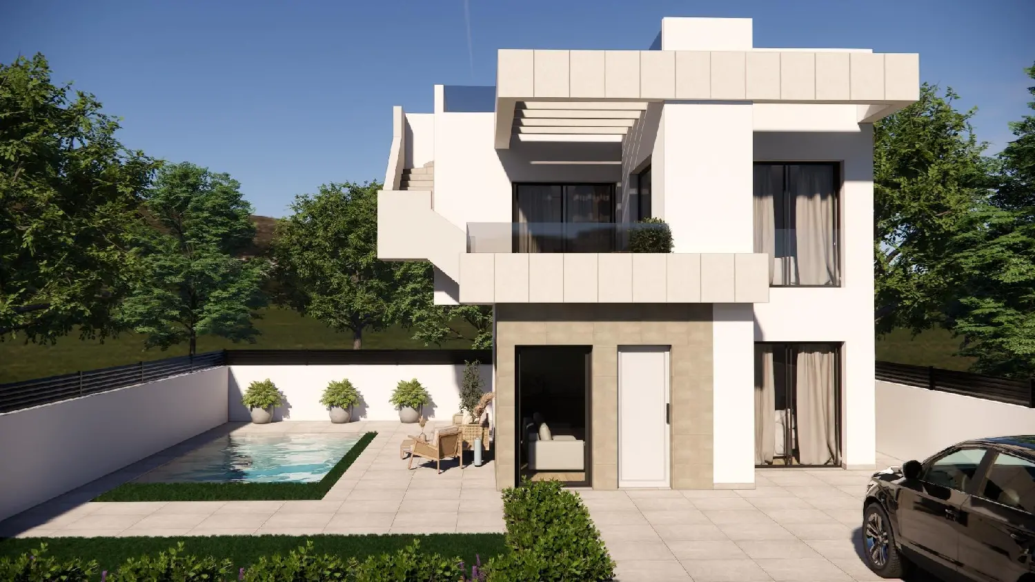  till salu villa Los Montesinos Baix Segura 9