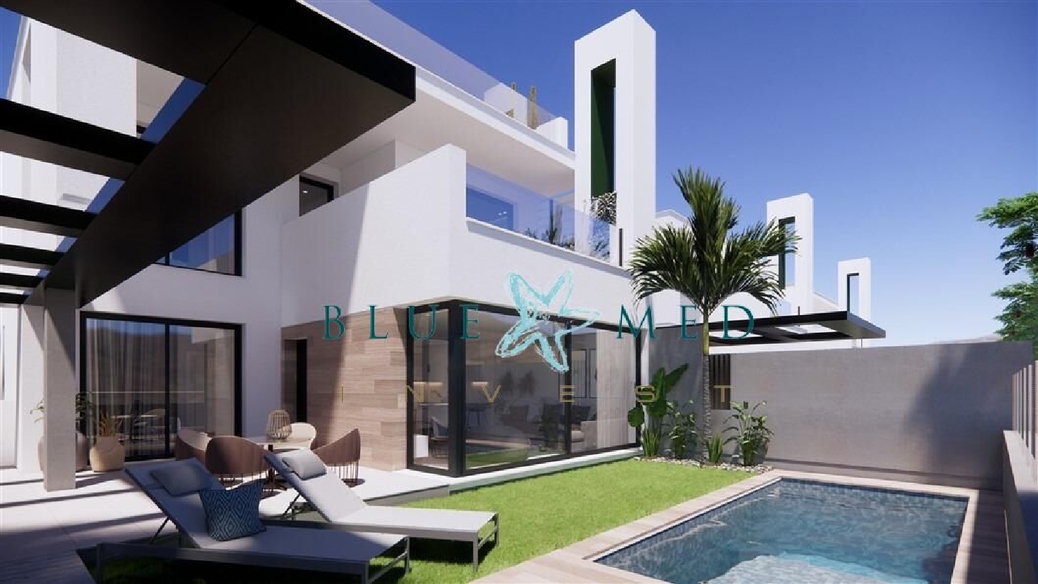  till salu villa Punta Calera Mar Menor 1