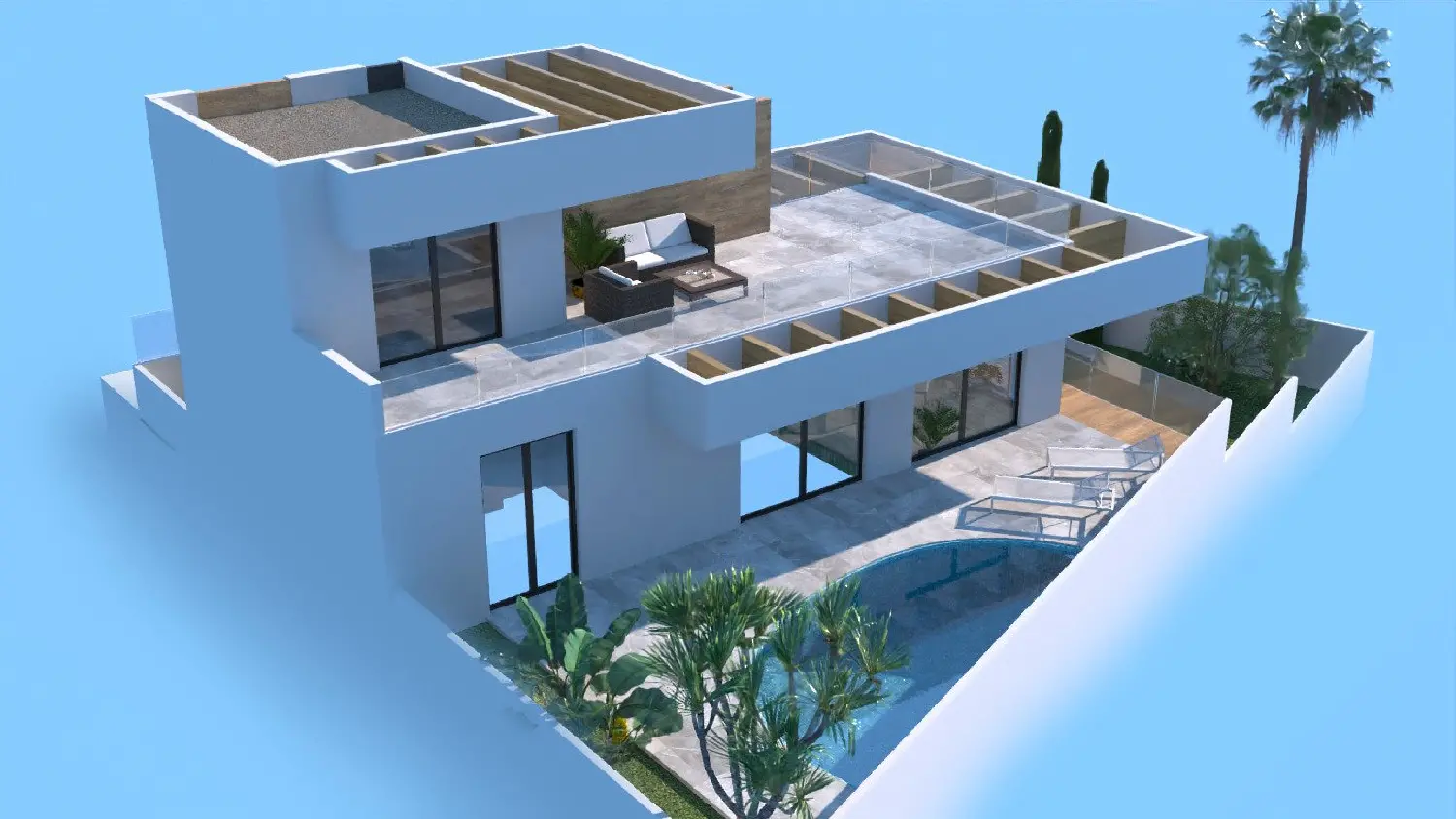  till salu villa Urbanización Benimar Baix Segura 1