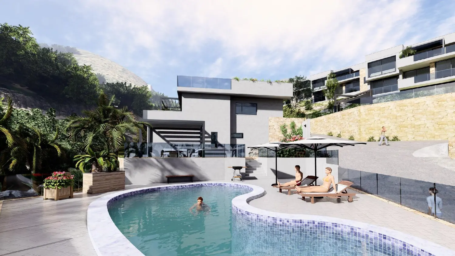  till salu villa Galeras Altas Marina Baixa 5