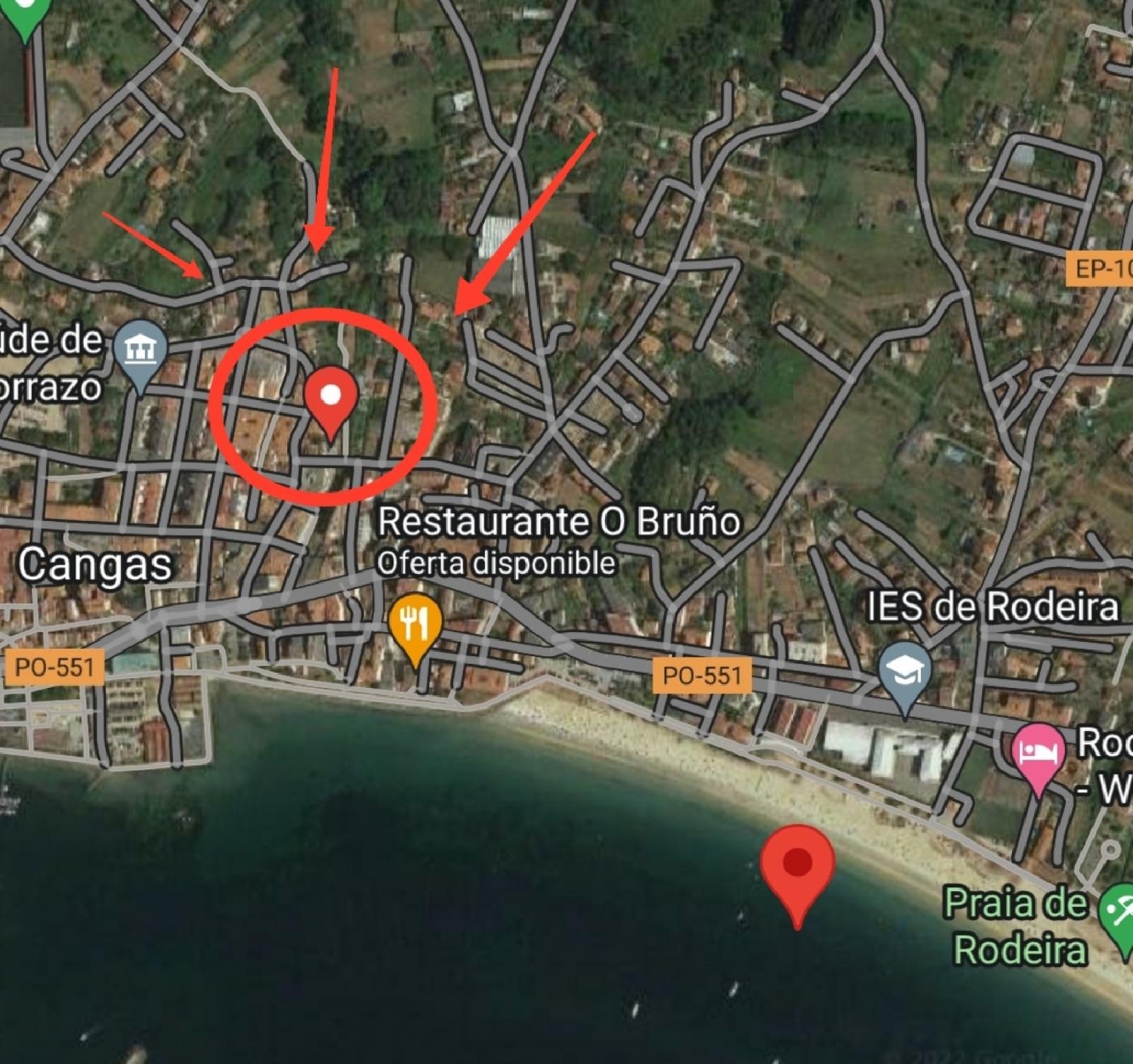 till salu villa O Piñeiro Morrazo 2