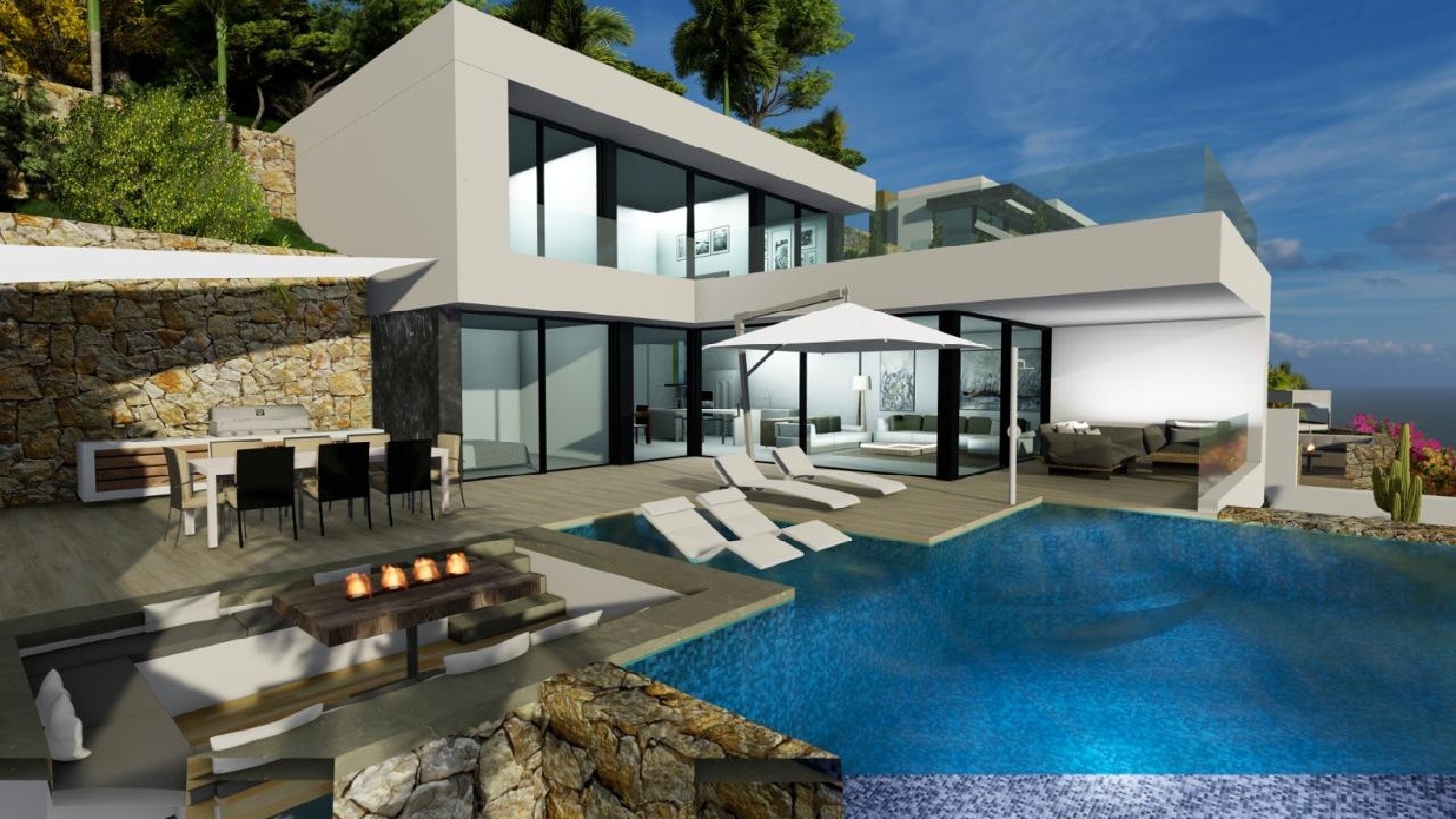  till salu villa Pinarmar Marina Alta 7