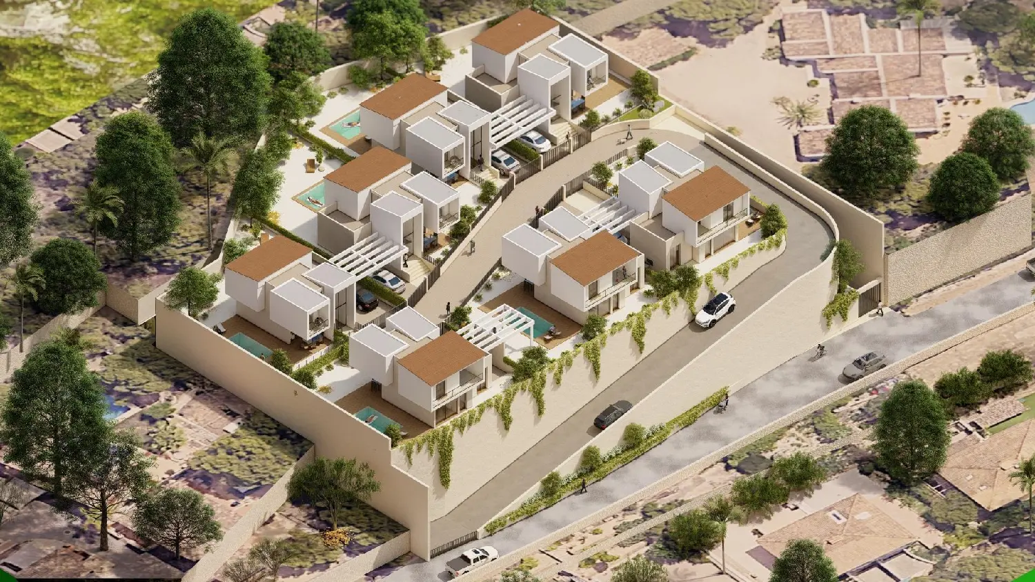  till salu villa Cascante Alt Vinalopó 12