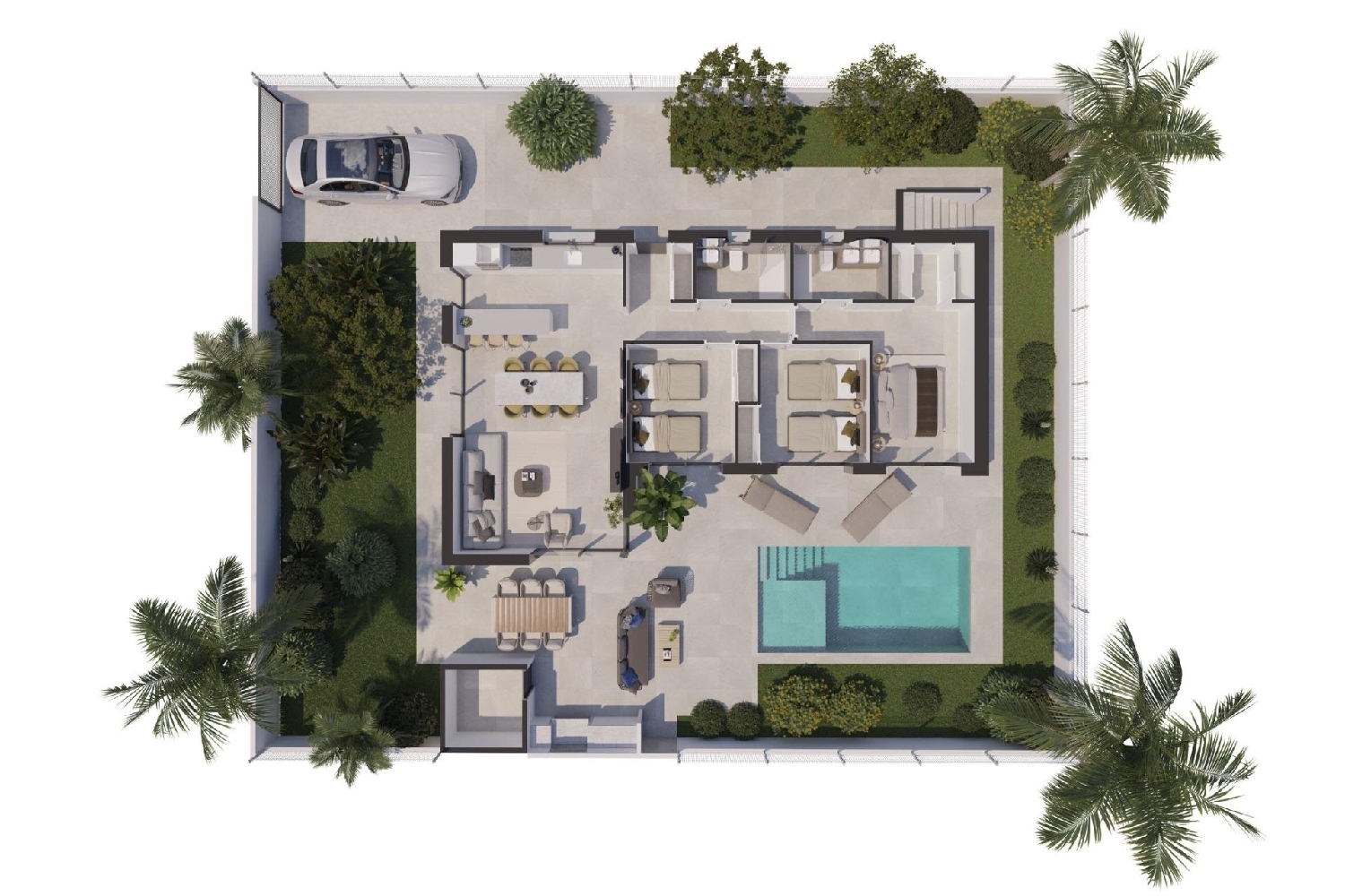  till salu villa Polop Marina Baixa 7