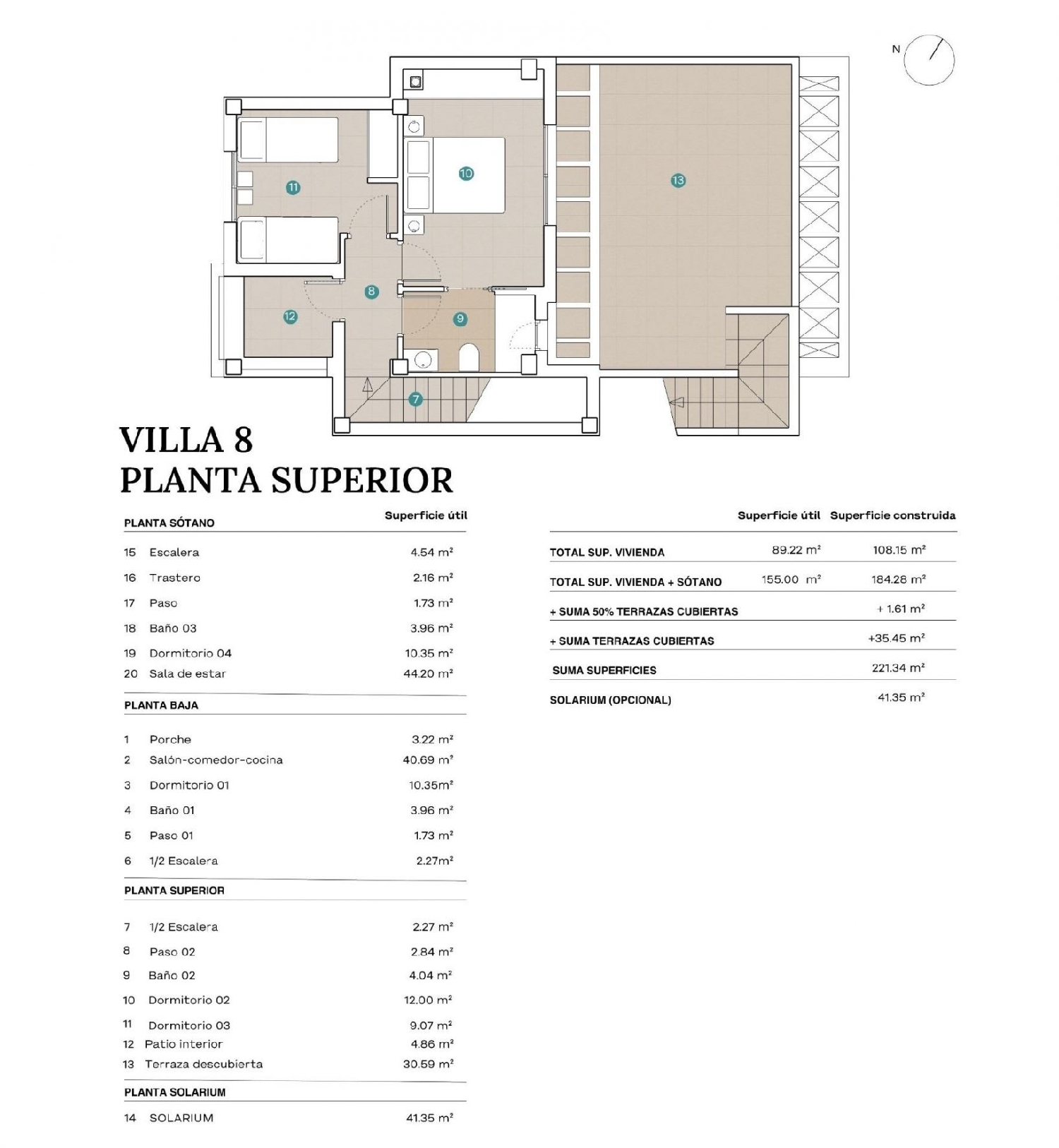  till salu villa Polop Marina Baixa 12