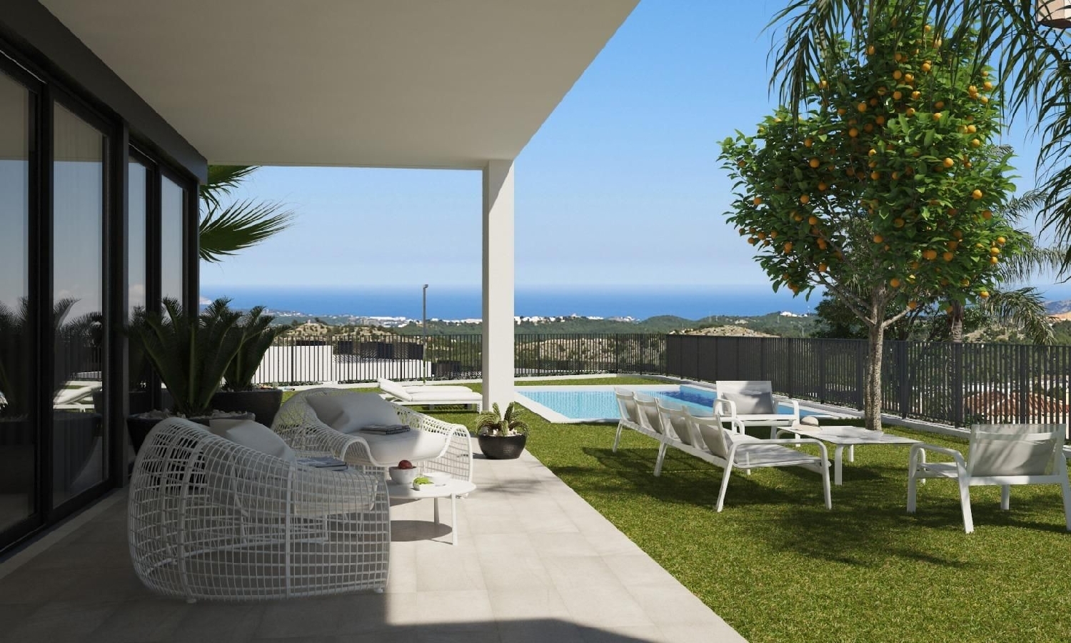 till salu villa Polop Marina Baixa 2