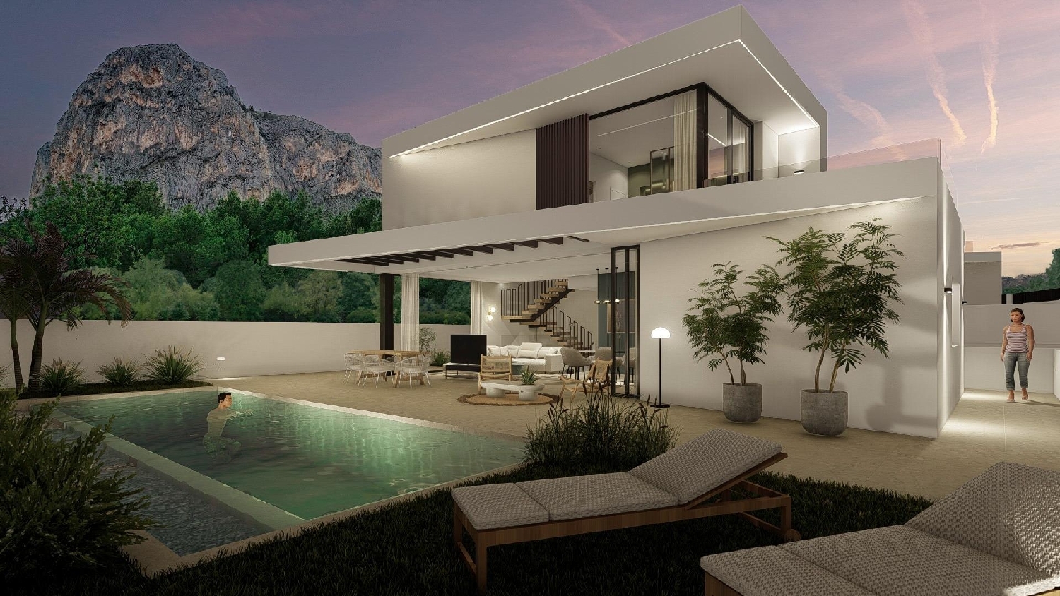  till salu villa Polop Marina Baixa 5