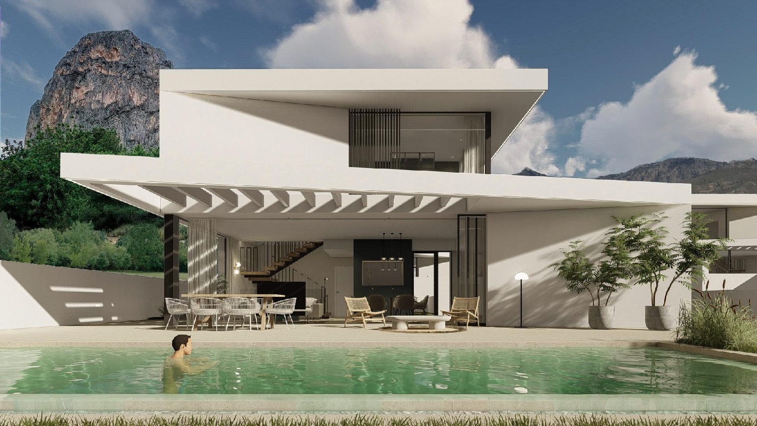  till salu villa Polop Marina Baixa 6