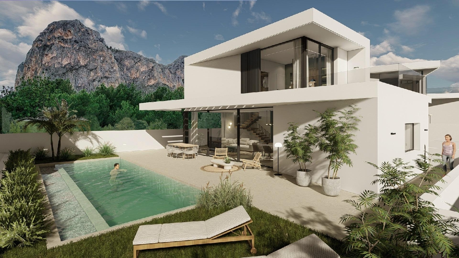  till salu villa Polop Marina Baixa 4