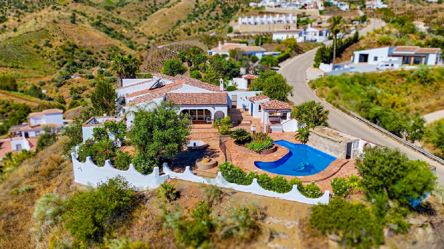  till salu villa Rio Bermuza Axarquía 1