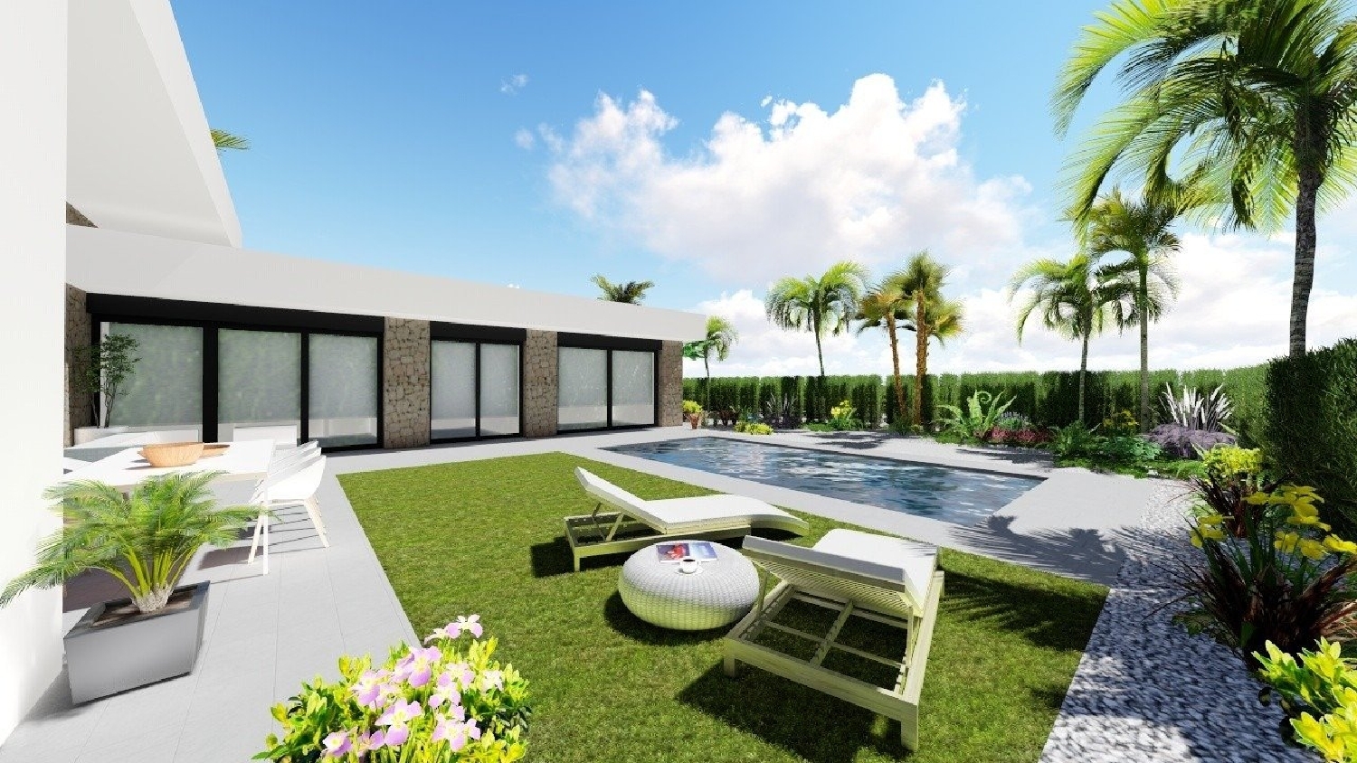 till salu villa Rio Quipar Noroeste 2