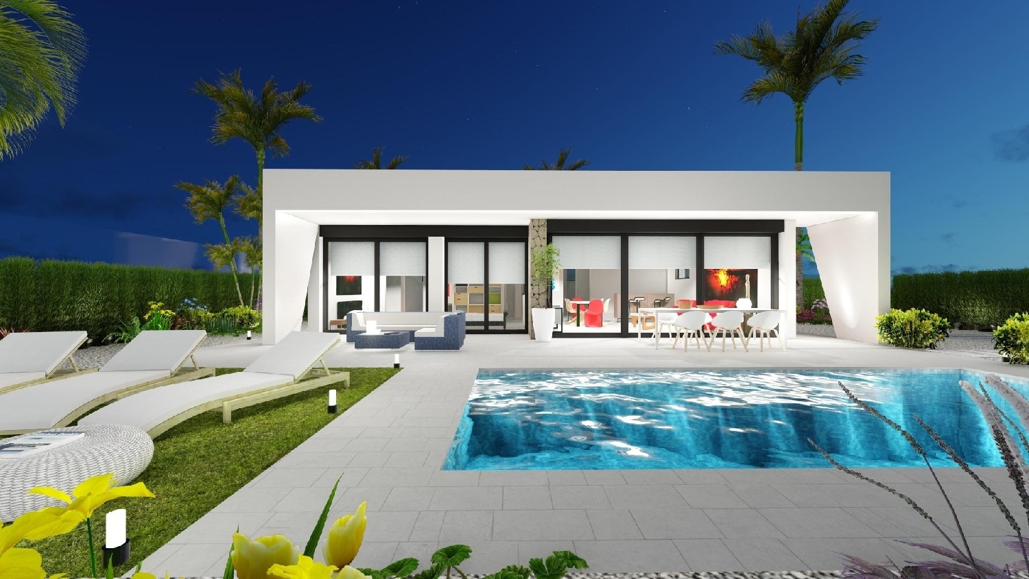 till salu villa Rio Quipar Noroeste 3