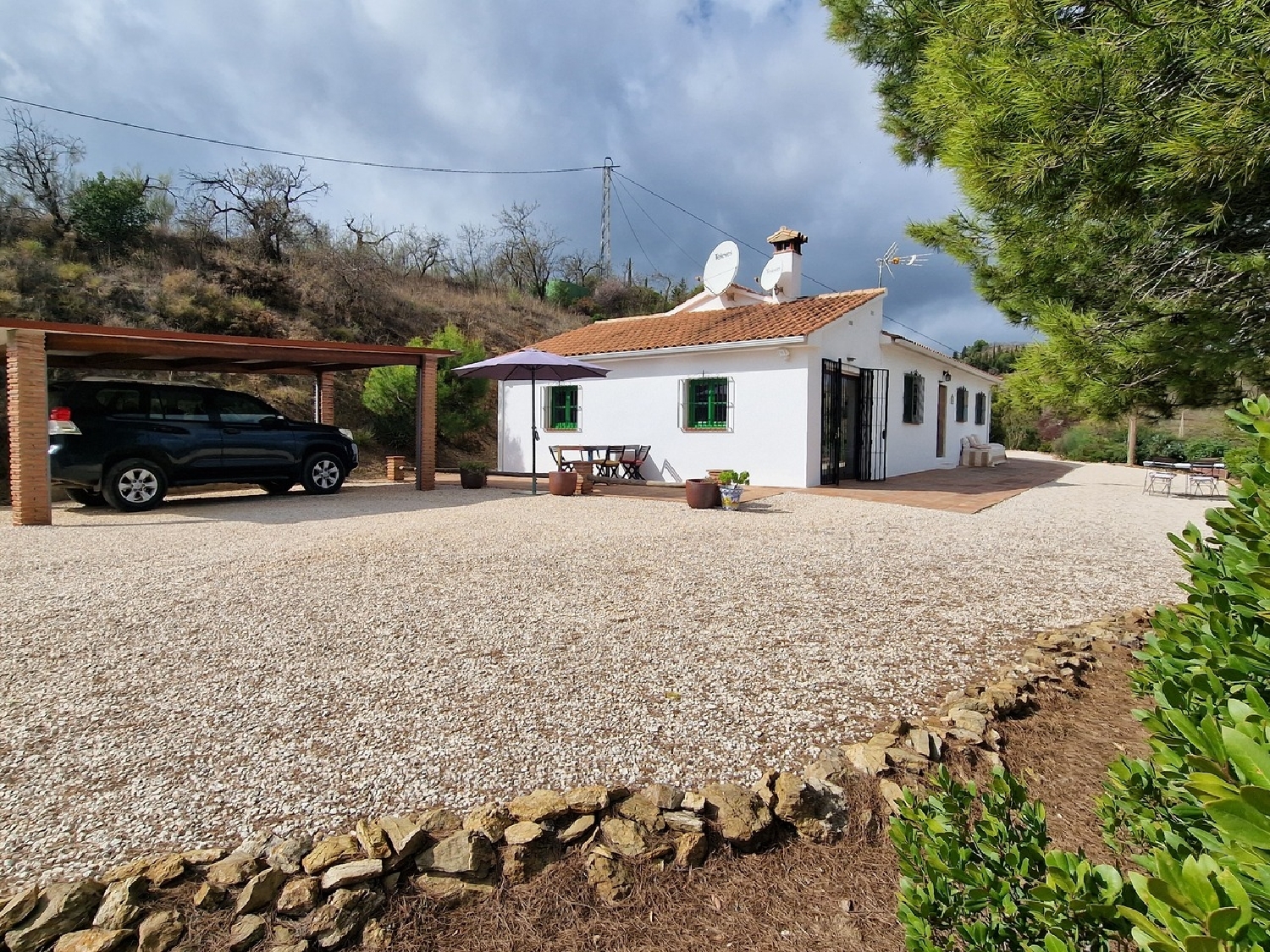 till salu villa Riogordo Axarquía 2