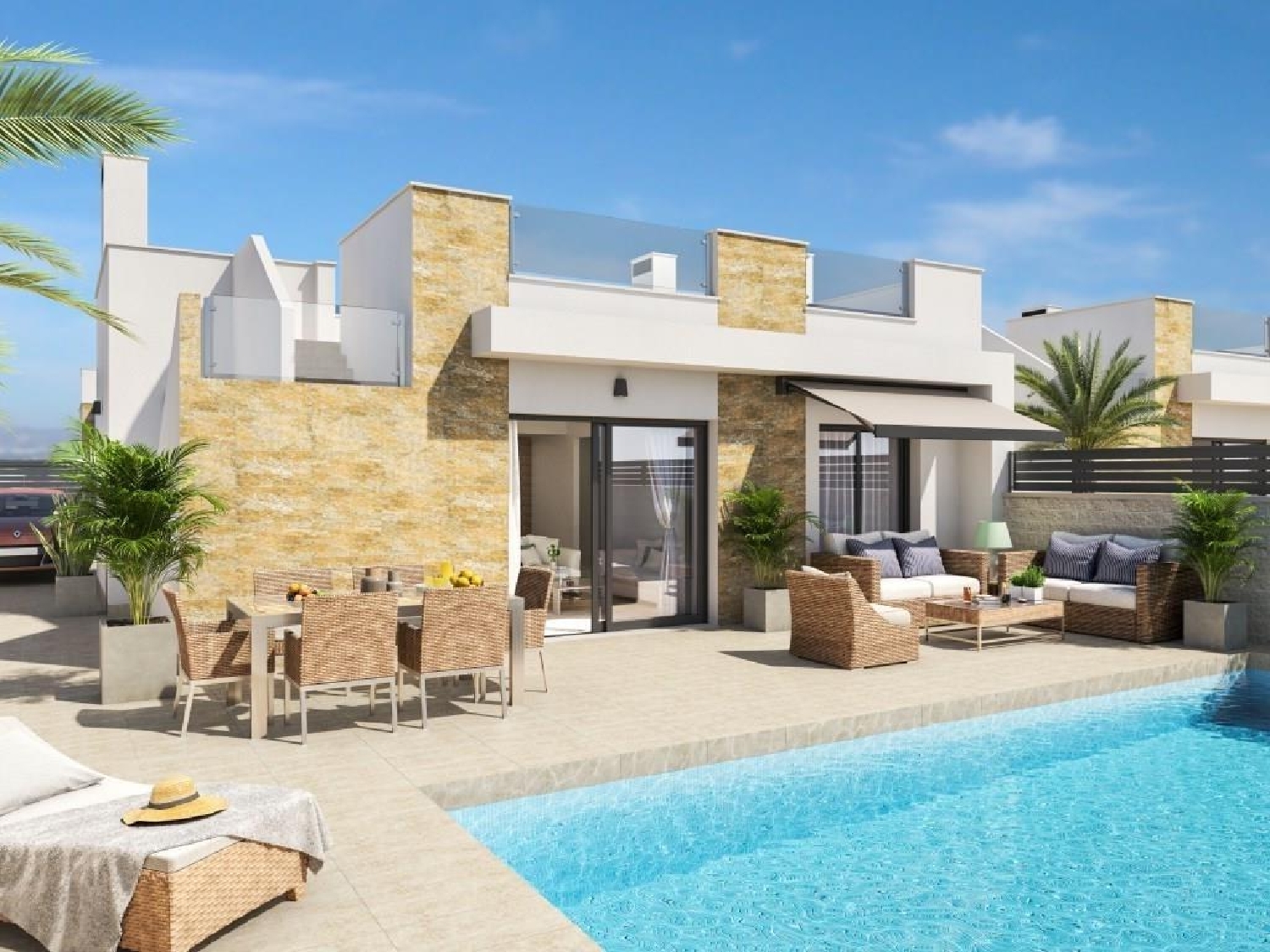  till salu villa Los Martínez Primer Barrio Baix Segura 1